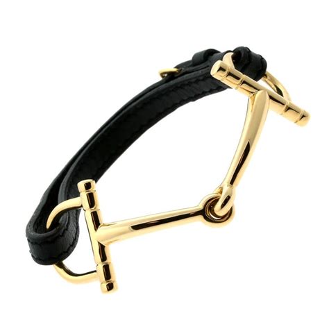 snaffle bit bracelet hermes